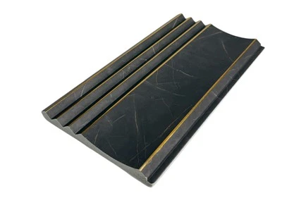 Pannello da parete moderno in PS scanalato per la decorazione d'interni