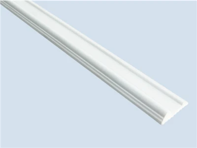 Modanatura del rivestimento del pavimento della parete in PS bianco semplice